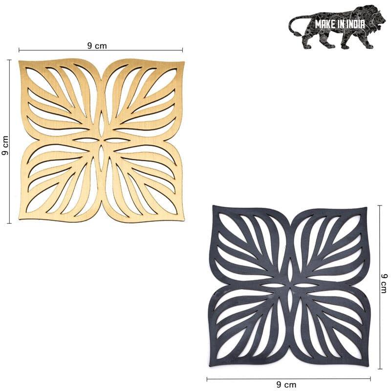 Buy Floro Frame Coaster - Set Of Four Coasters from Vaaree