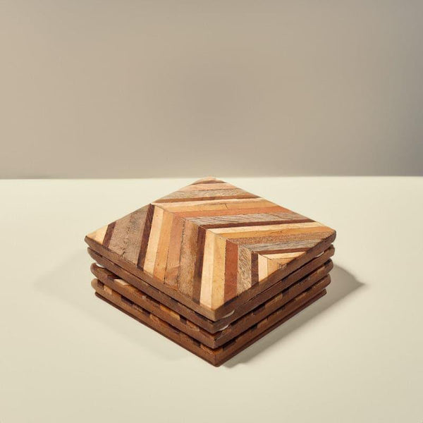 Buy Grove Glow Coaster - Set Of Four Coasters from Vaaree