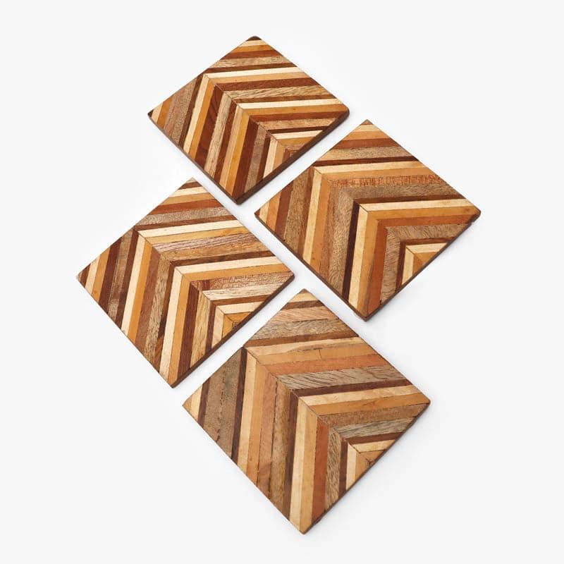 Buy Grove Glow Coaster - Set Of Four Coasters from Vaaree