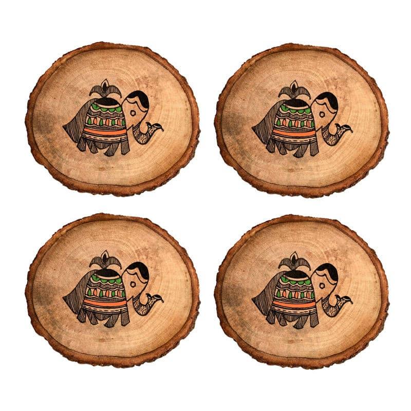 Coaster - Haathi Tribal Coaster - Set Of Four