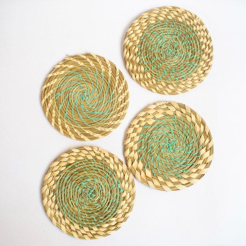 Coaster - Heath Natural Fiber Coaster - Set Of Six