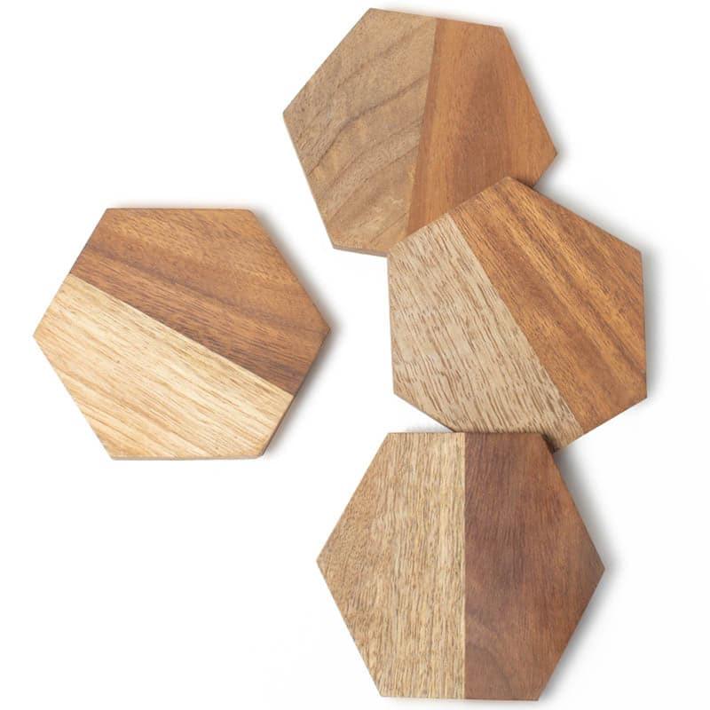 Buy Hexa Home Coaster - Set Of Four Coasters from Vaaree