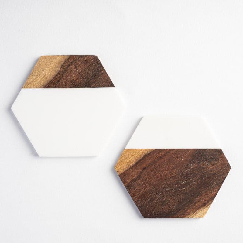 Buy Hexamap Coaster - Set Of Four Coasters from Vaaree