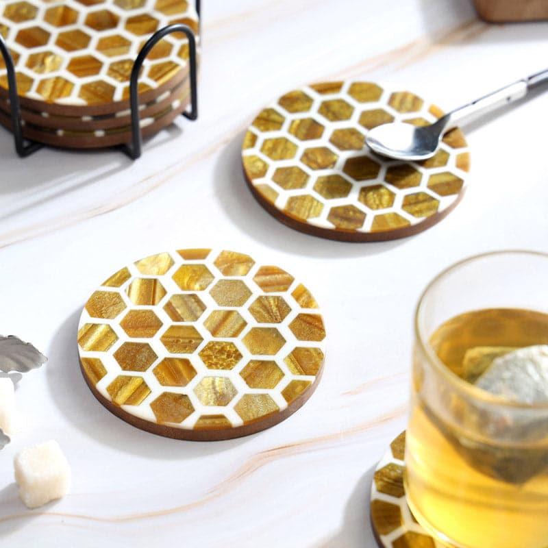 Coaster - Honey Drop Coaster - Set Of Six