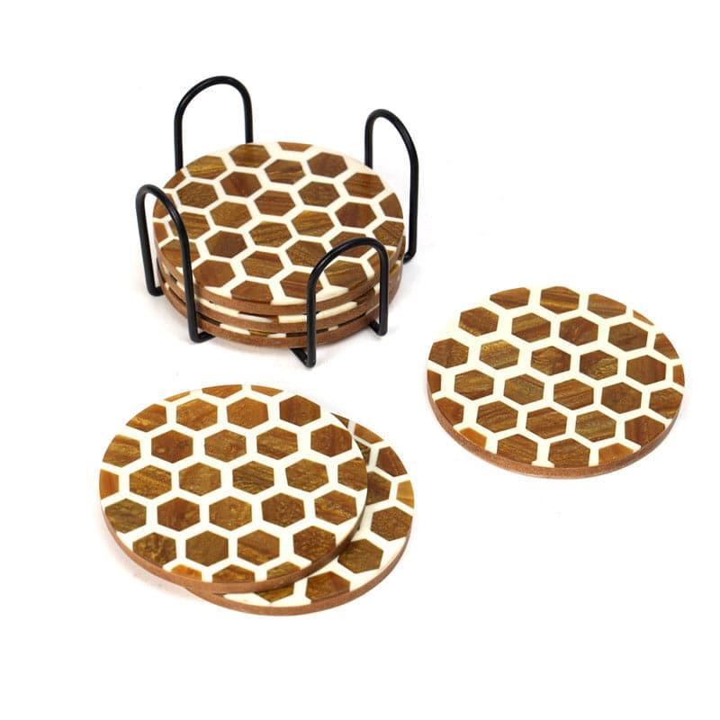 Coaster - Honey Drop Coaster - Set Of Six