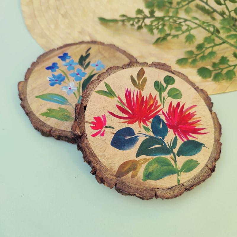 Coaster - Hyro Flora Coaster - Set Of Two