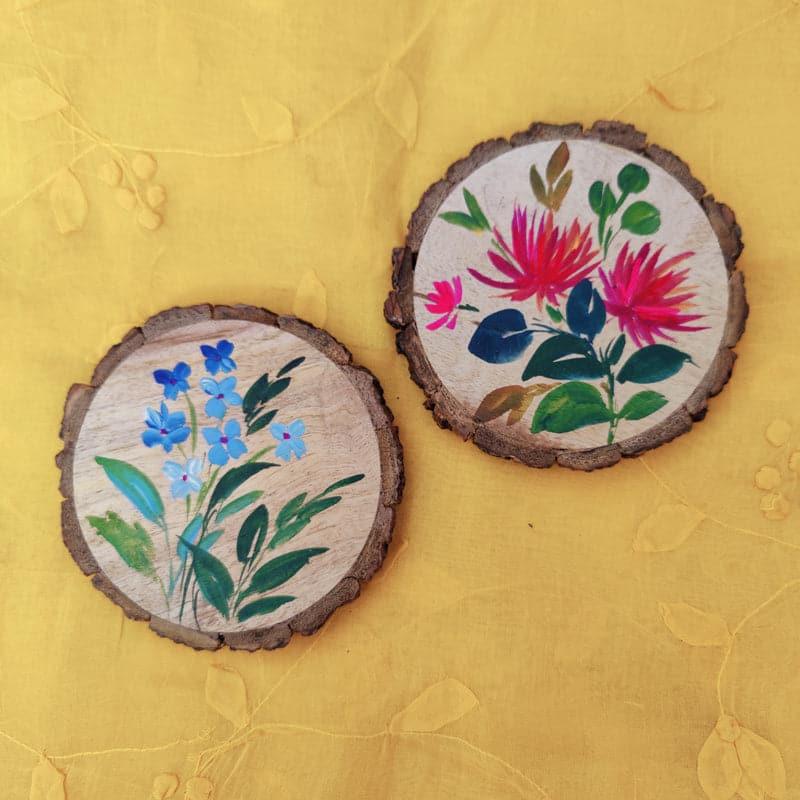 Coaster - Hyro Flora Coaster - Set Of Two