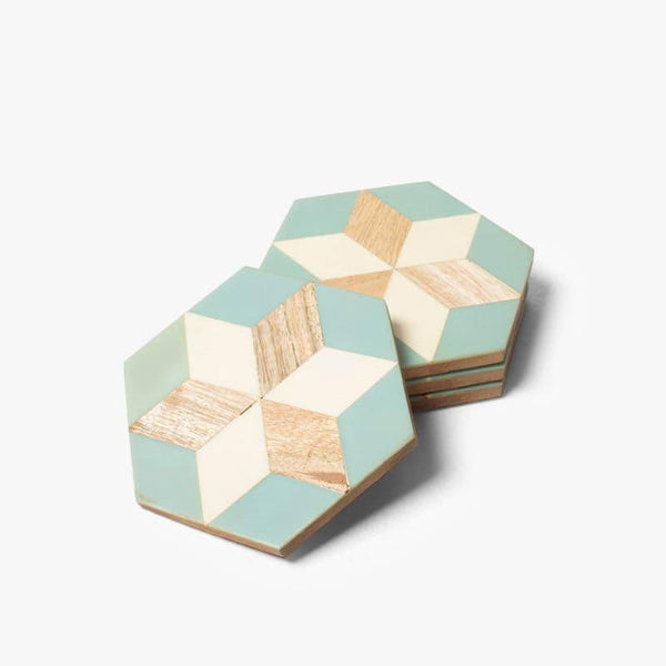 Coaster - Kaleidoscope Coaster - Set Of Four