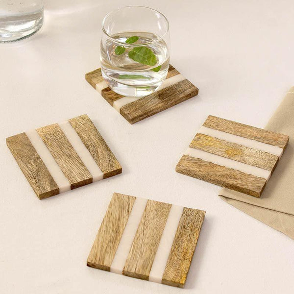 Coaster - Karren Wooden Coaster - Set Of Four