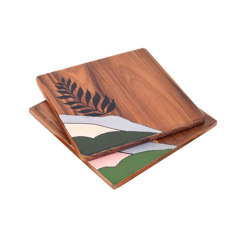 Coaster - Leaf Lore Coaster - Set Of Two