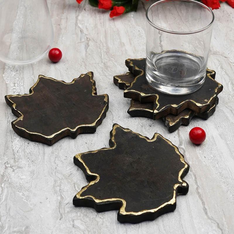 Buy Maple Haven Coaster - Set Of Four Coasters from Vaaree