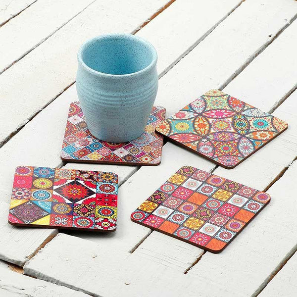 Buy Marrakesh Coasters - Set Of Eight Coasters from Vaaree