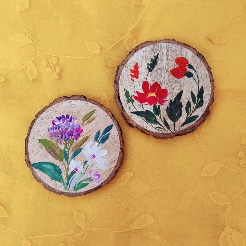 Coaster - Medusa Flora Coaster - Set Of Two