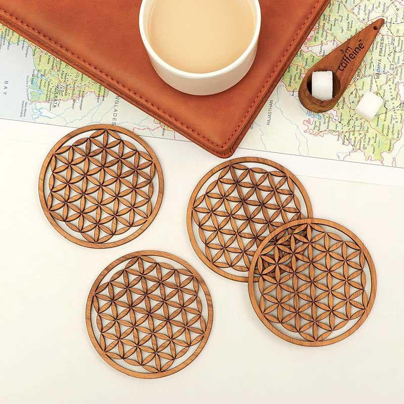 Buy Minaret Coaster - Set Of Four Coasters from Vaaree