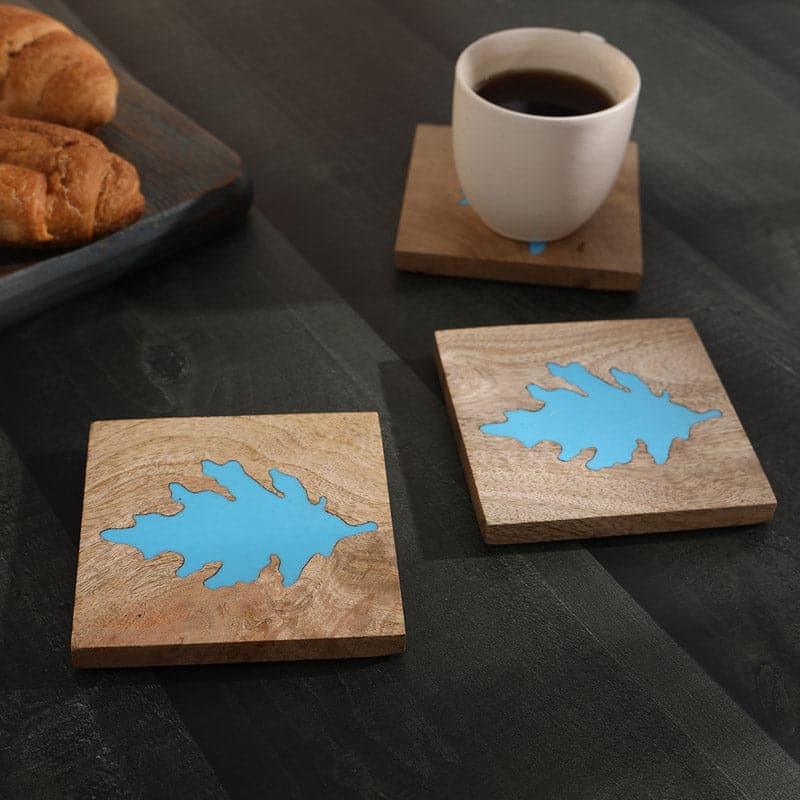 Coaster - Mislow Mangowood Coaster - Set Of Four