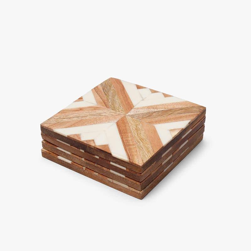 Buy Myrtle Coaster - Set Of Four Coasters from Vaaree