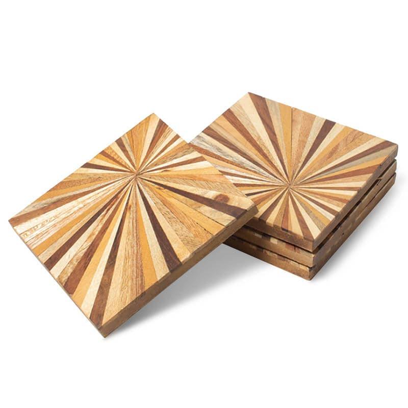 Buy Ray Ramp Coaster - Set Of Four Coasters from Vaaree