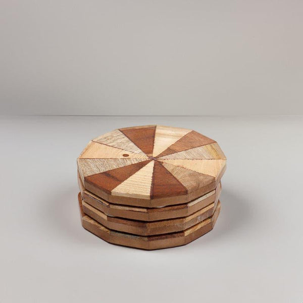 Buy Ray Round Up Coaster - Set Of Four Coasters from Vaaree