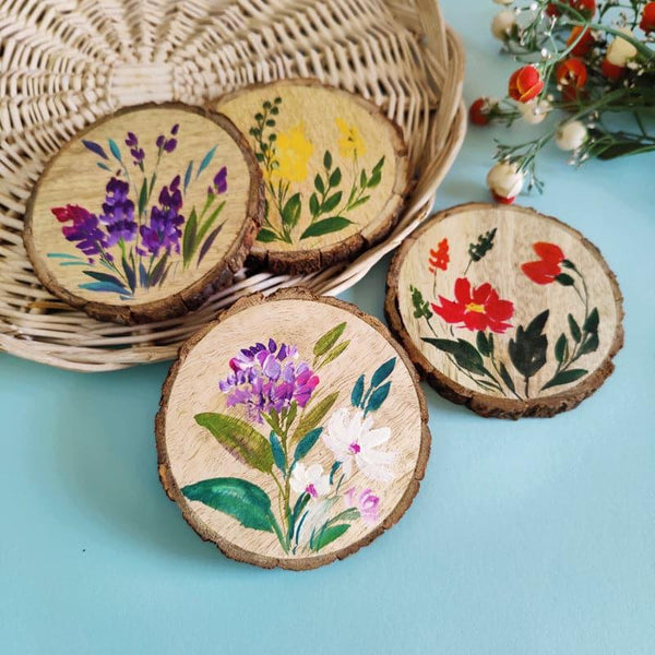 Buy Coaster - Rivera Bloom Coaster - Set Of Four at Vaaree online