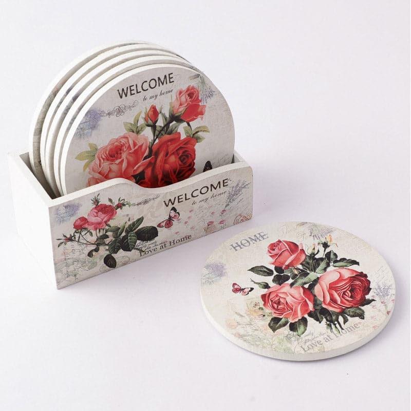 Coaster - Rosa Blast Coaster - Set Of Six