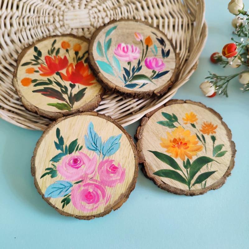 Coaster - Rosa Lush Coaster - Set Of Four