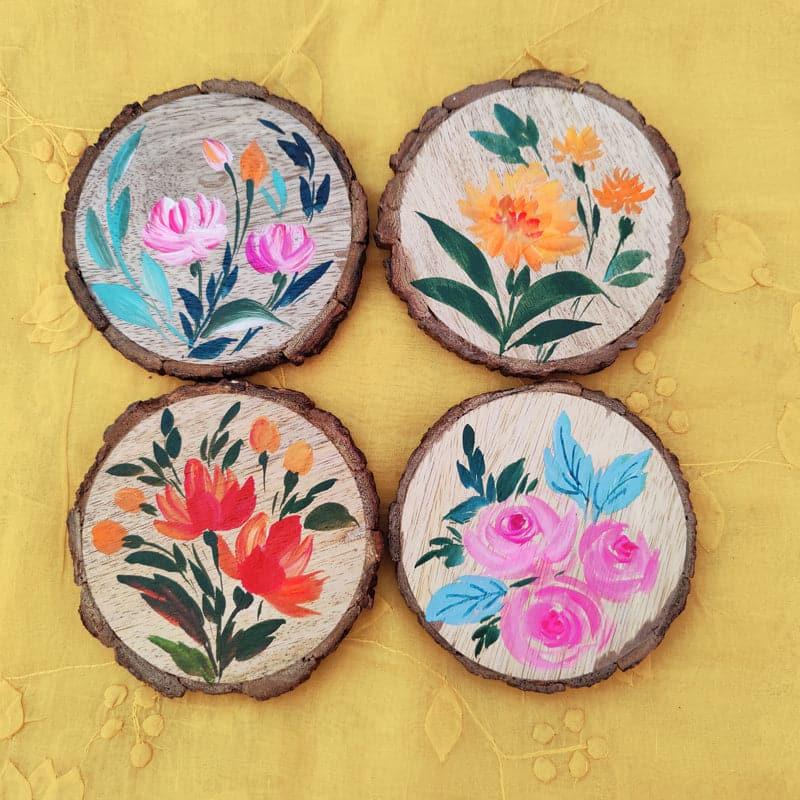 Coaster - Rosa Lush Coaster - Set Of Four