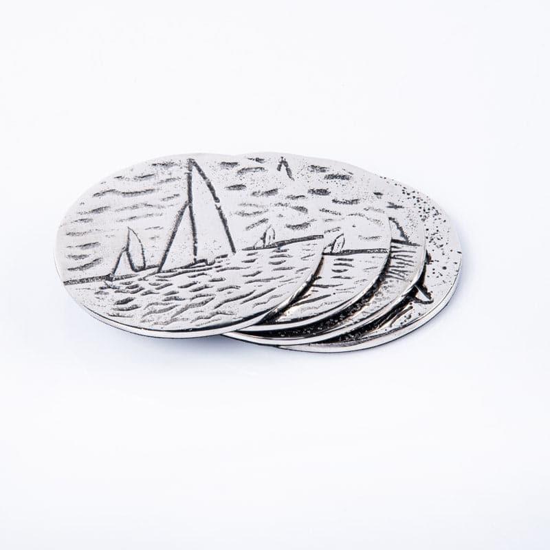 Buy Set Sail Coaster - Set Of Four Coasters from Vaaree