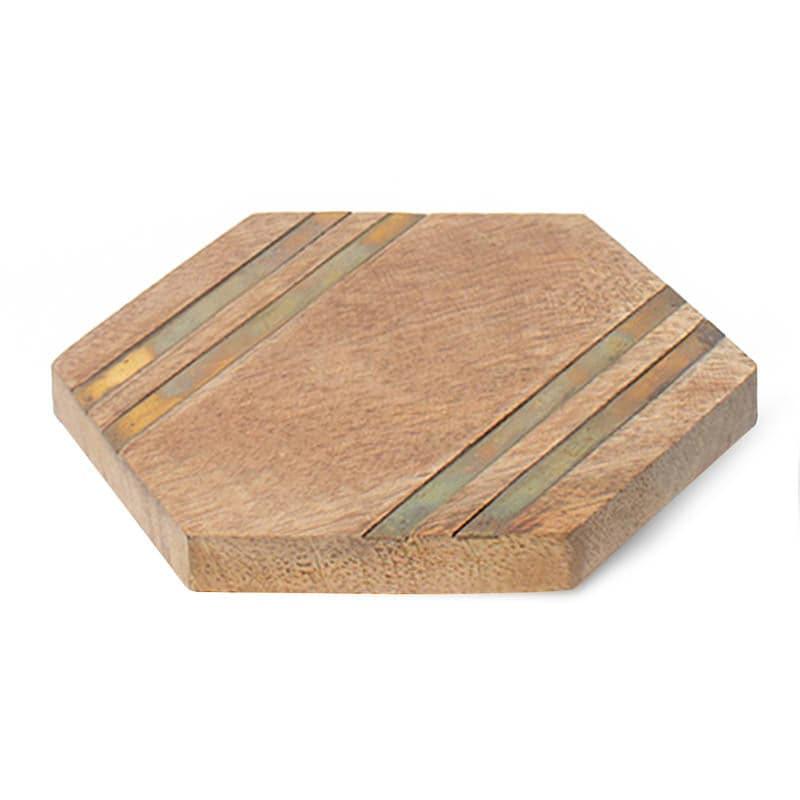 Buy Stripe Stove Coaster - Set Of Four Coasters from Vaaree