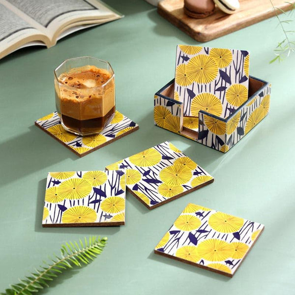 Coaster - Sunshine Flow Coaster - Set Of Six