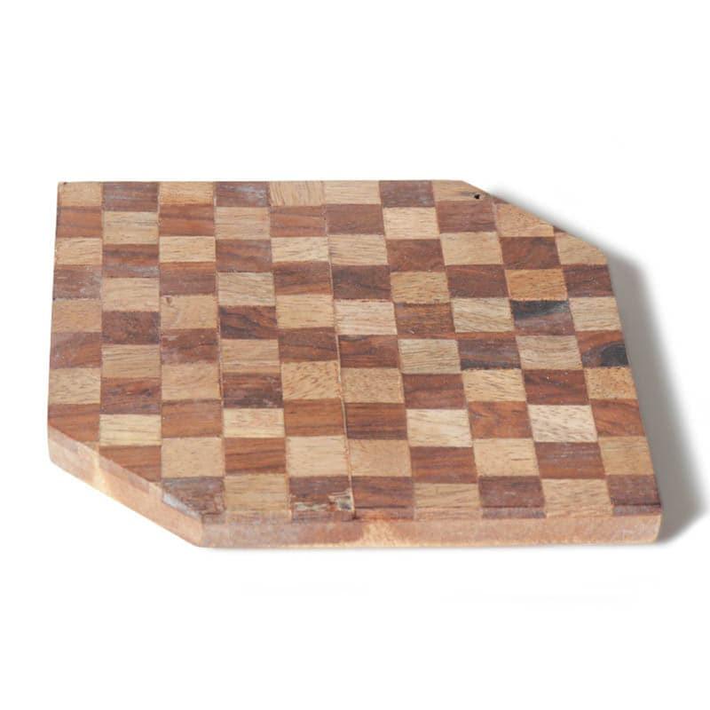 Coaster - Timber Grid Coaster - Set Of Four