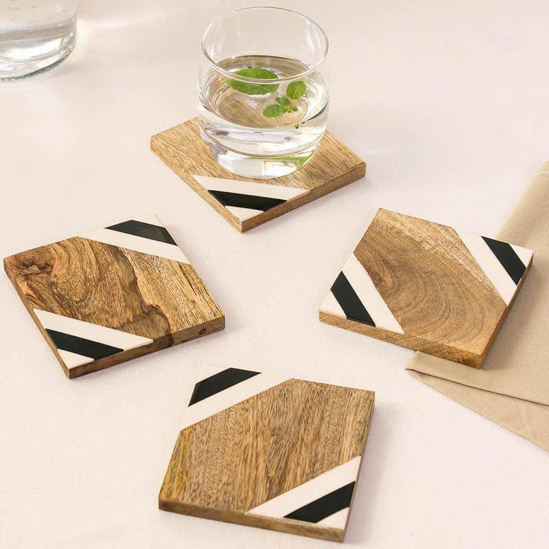 Coaster - Timberloo Wooden Coaster - Set Of Four