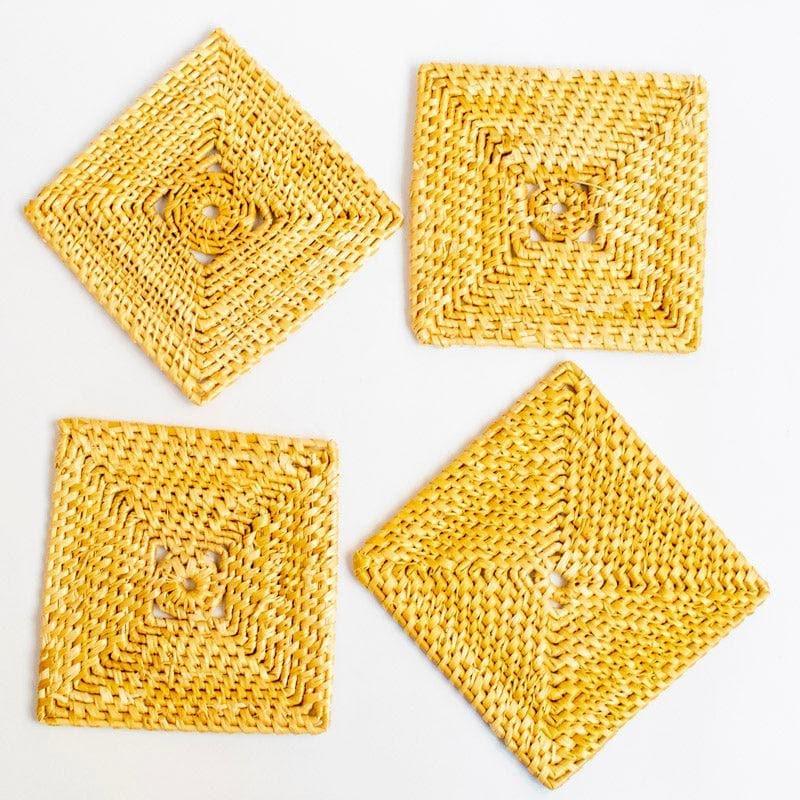 Coaster - Trishan Natural Fiber Coaster - Set Of Six