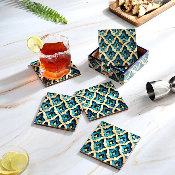 Coaster - Truva Greek Coaster - Set Of Six