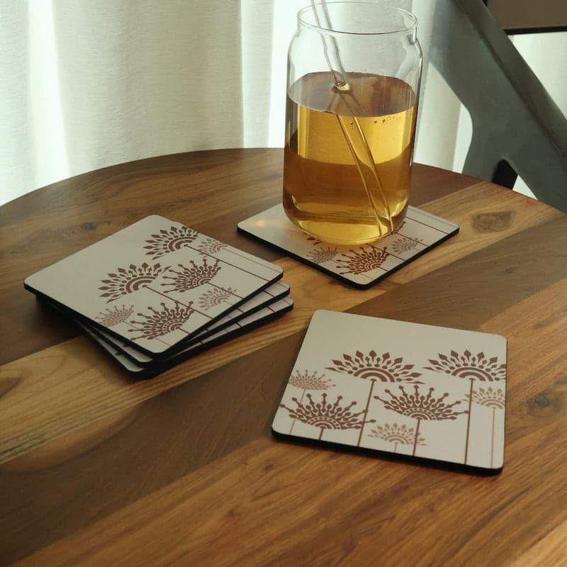 Coaster - Vadana Floral Coaster - Set Of Six