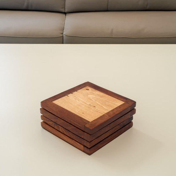 Coaster - Wood Fusion Coaster - Set Of Four