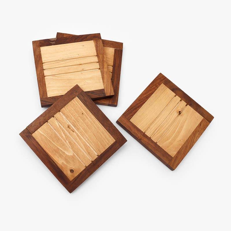 Coaster - Wood Fusion Coaster - Set Of Four