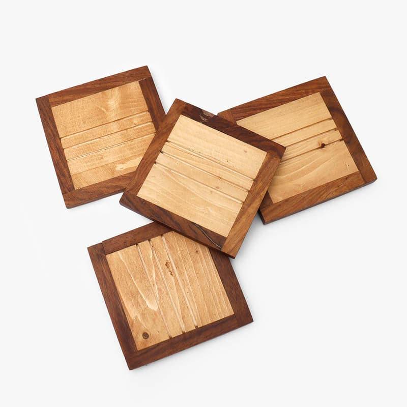 Coaster - Wood Fusion Coaster - Set Of Four