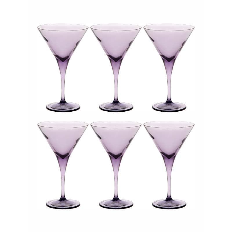 Buy Asica Glass (250 ML) - Set Of Six Cocktail Glasses from Vaaree