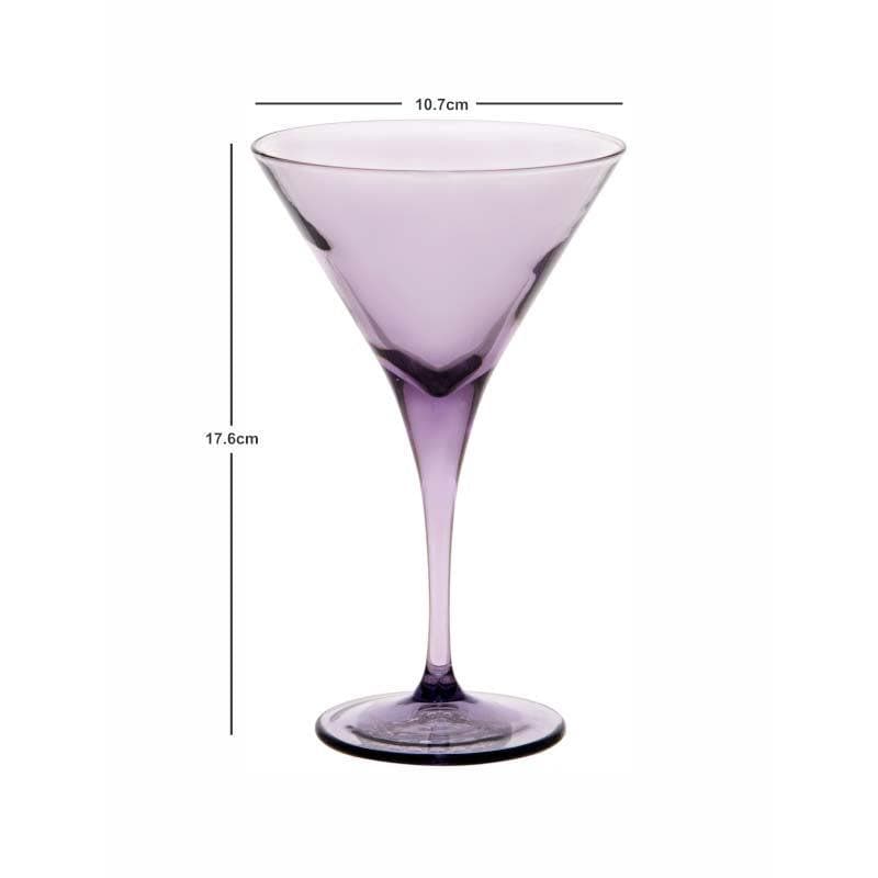 Buy Asica Glass (250 ML) - Set Of Six Cocktail Glasses from Vaaree