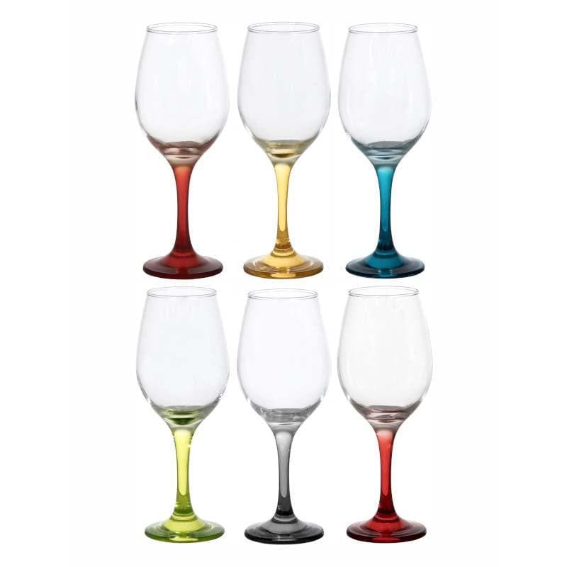 Cocktail Glasses - Discolights Glass Tumbler (385 ML) - Set Of Six