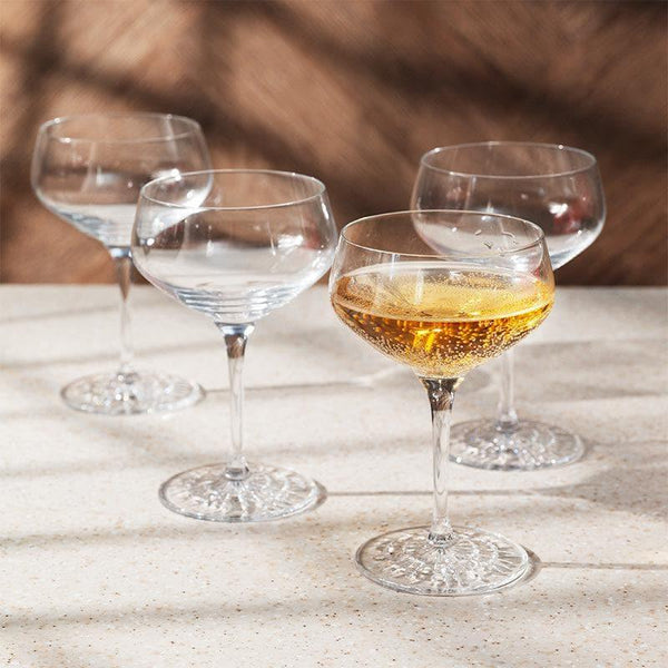 Cocktail Glasses - Jazmyn Coupette Glass (235 ML) - Set Of Four