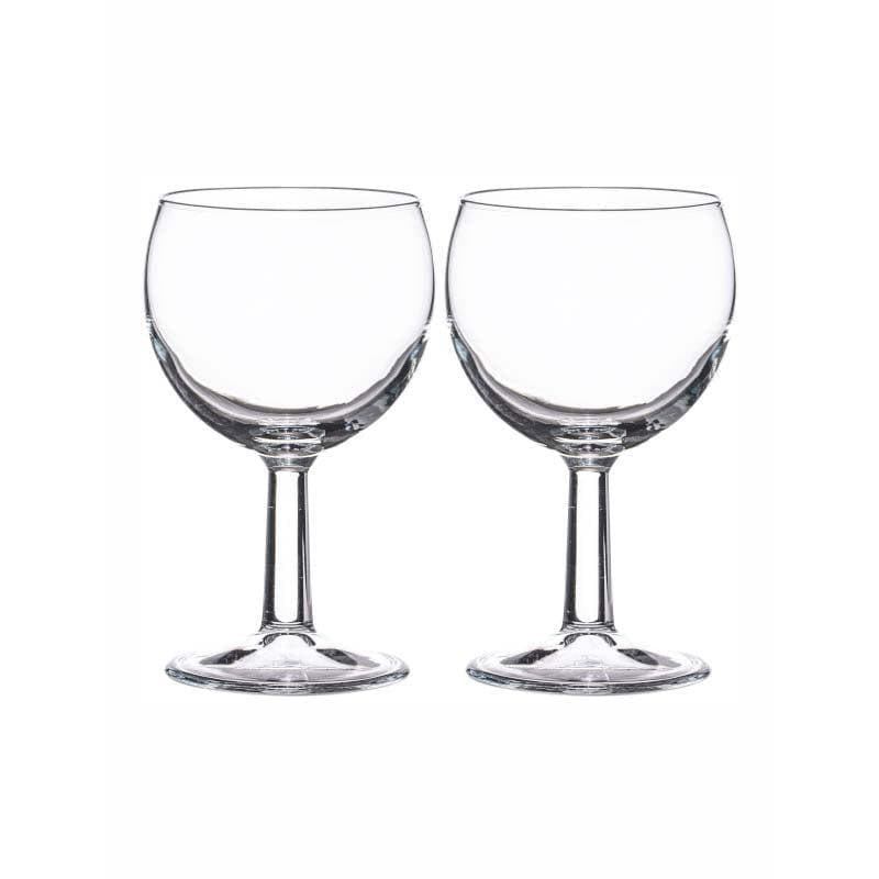 Buy Makaria Goblet Glass (255 ML) - Set Of Two Cocktail Glasses from Vaaree