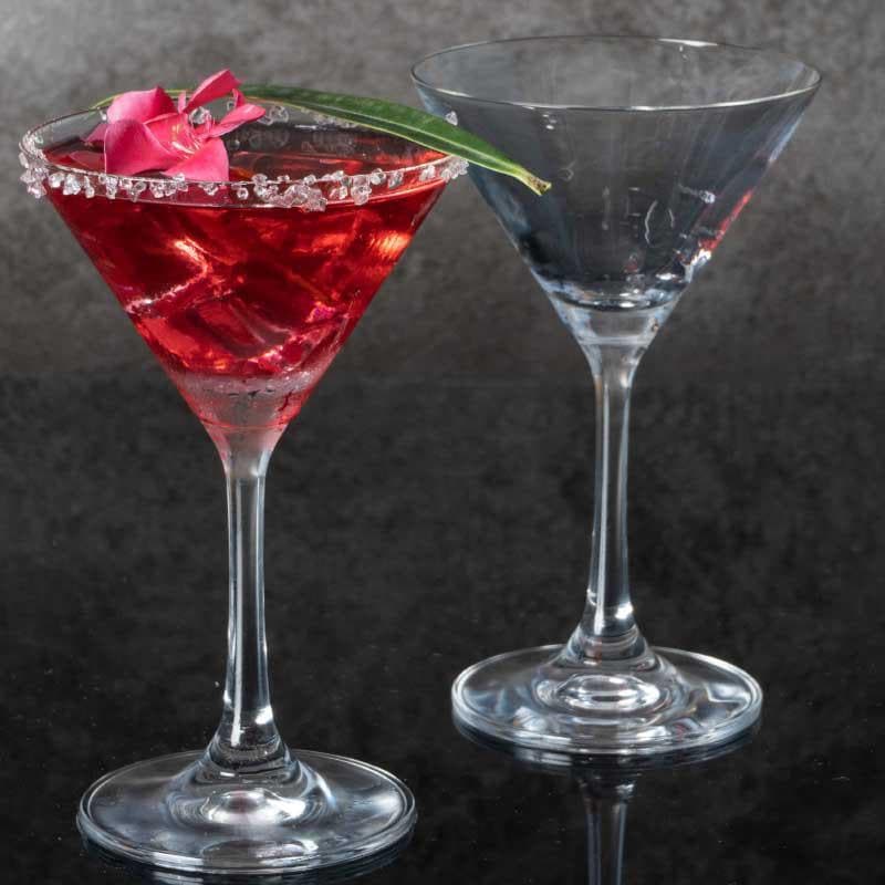 Buy Mixii Martini Glass (135 ML) - Set Of Six Cocktail Glasses from Vaaree