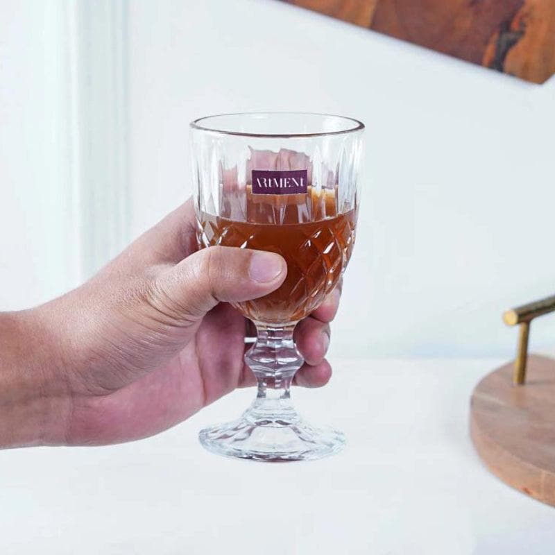 Buy Ricotta Goblet (270 ml ) - Set Of Eight Cocktail Glasses from Vaaree