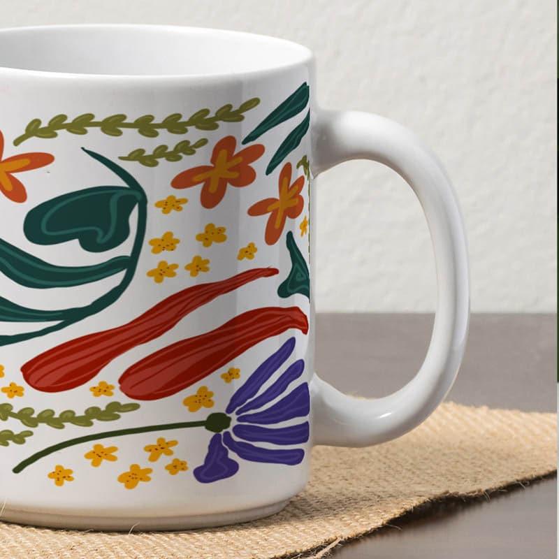 Buy Agatha Abstarct Mug - 350 ML Coffee Mug from Vaaree