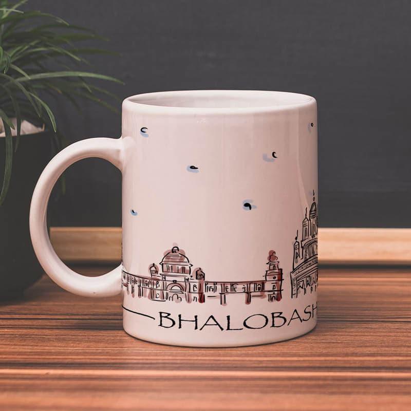 Buy Bhalobashi Kolkata Mug - 350 ML Coffee Mug from Vaaree