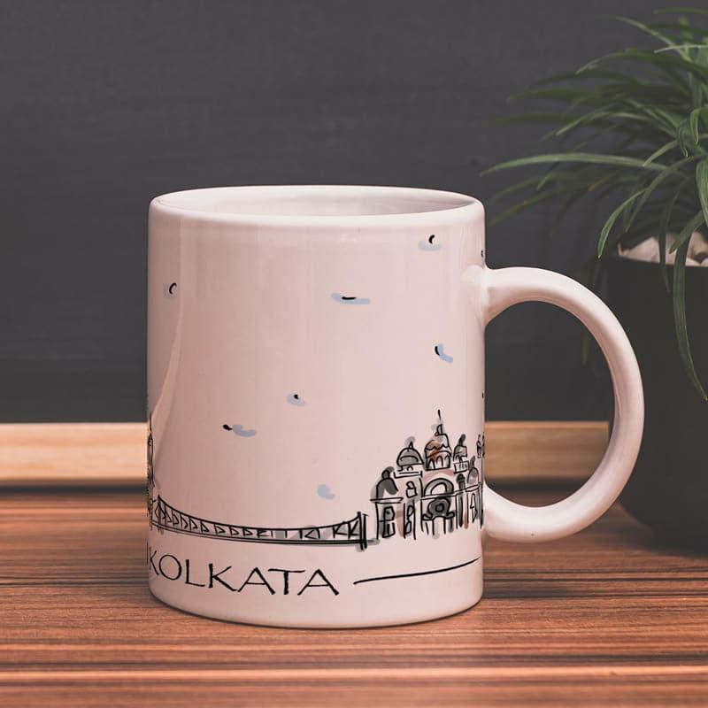 Buy Bhalobashi Kolkata Mug - 350 ML Coffee Mug from Vaaree