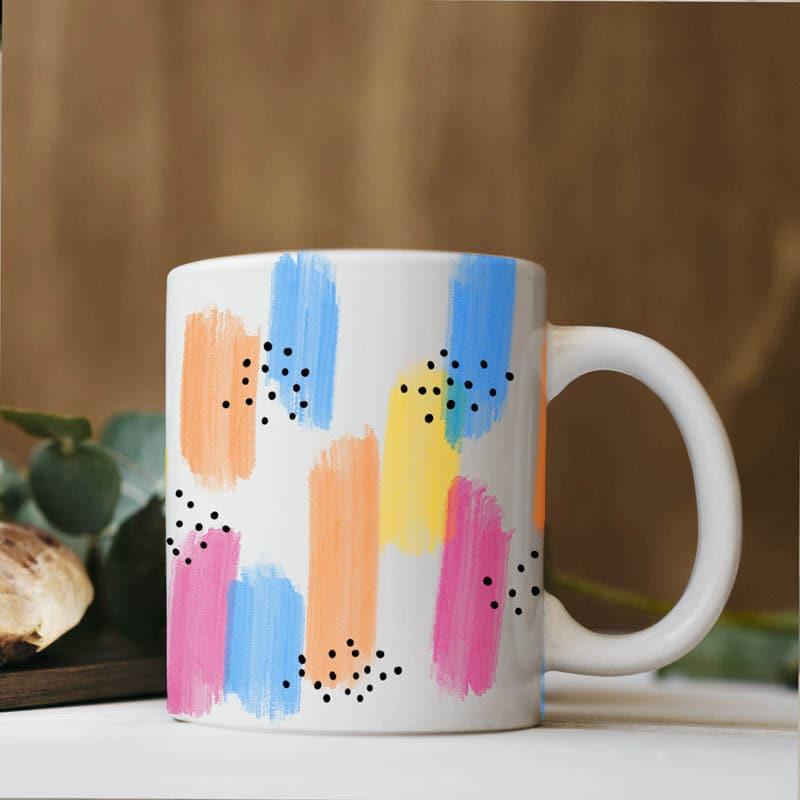 Buy Coffee Mug - Brushpatch Glow Mug - 350 ML at Vaaree online