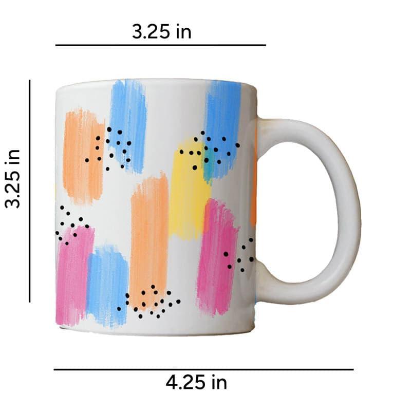 Buy Coffee Mug - Brushpatch Glow Mug - 350 ML at Vaaree online