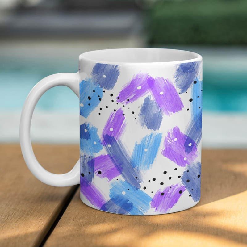 Buy Brushstroke Glow Mug - 350 ML Coffee Mug from Vaaree